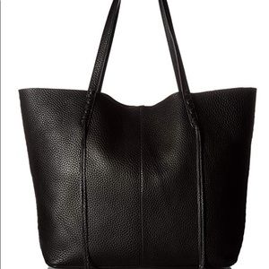 Medium Unlined Tote with Whipstitch